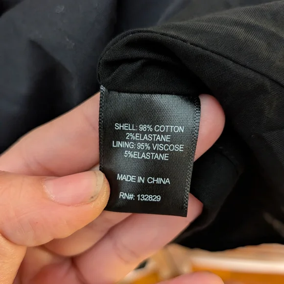 Tularosa Donna Mini Dress Black Smocked Fit & Flare Adjustable Straps Size M NWT - Picture 6 of 7